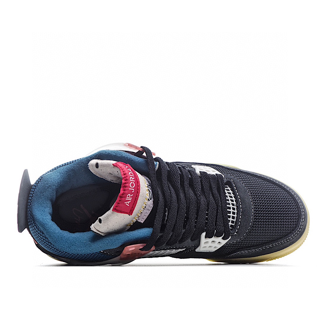 Union x Nike Air Jordan 4 天價聯名黑藍色