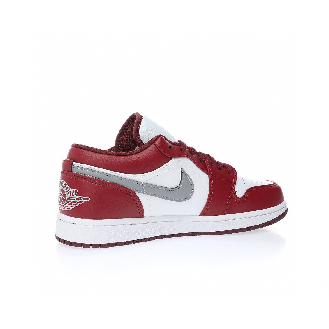 Nike Air Jordan 1 “波爾多酒紅白銀鉤”