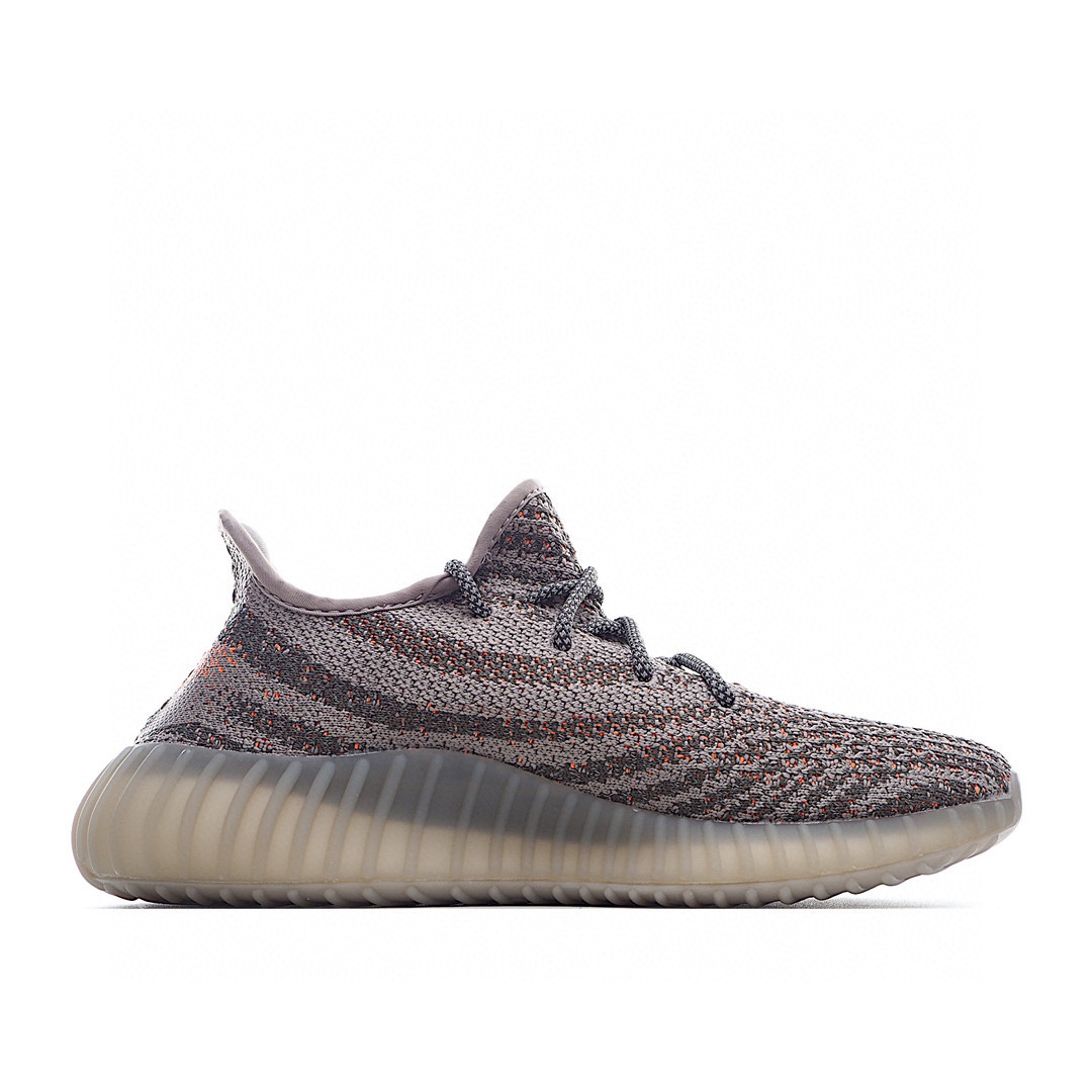 Adidas Boost 350V2 灰橙滿天星