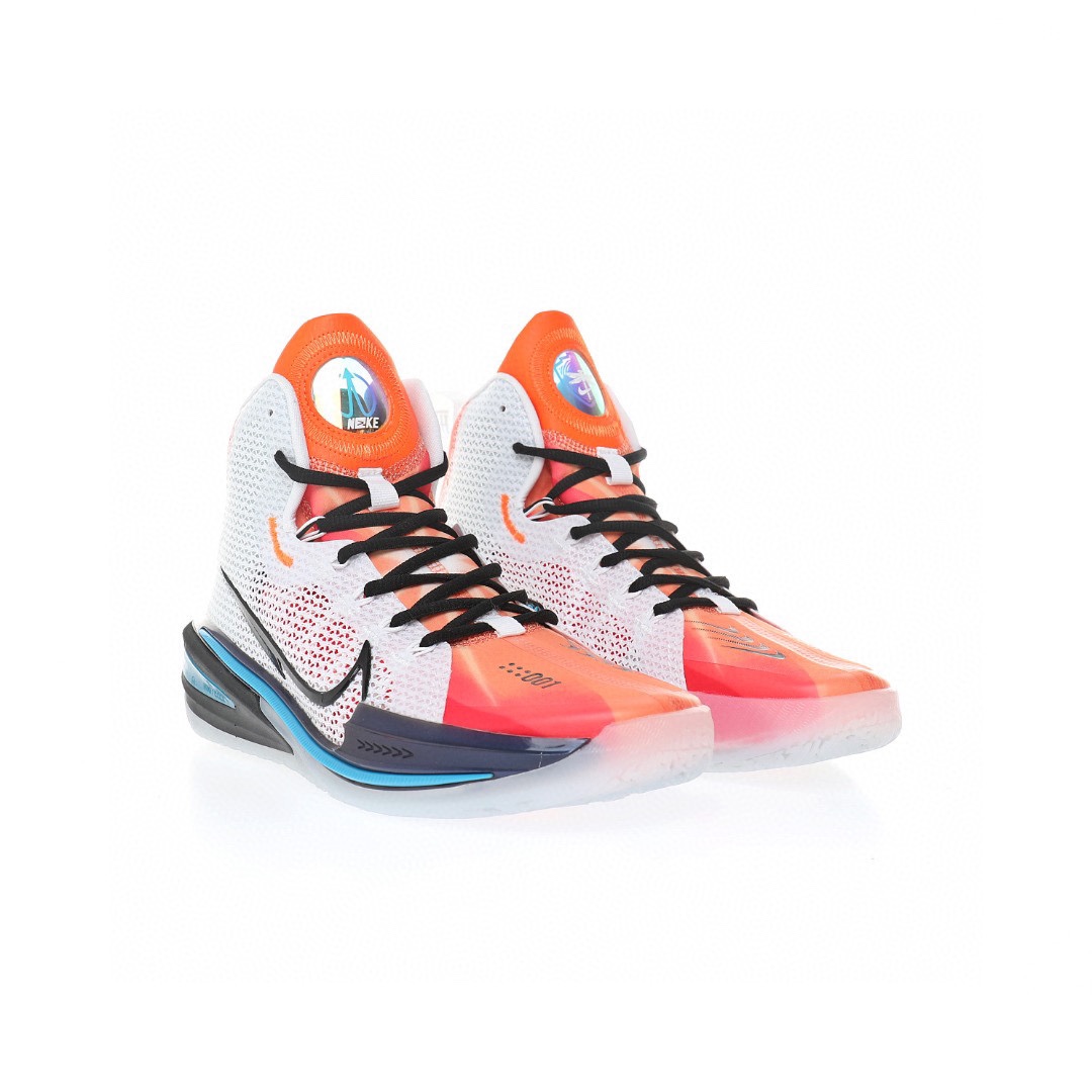 GT Jump High EP"White/orange/Black/Navy"超跑級輕量高幫幫休閒運動籃球鞋「白橙黑海軍藍」