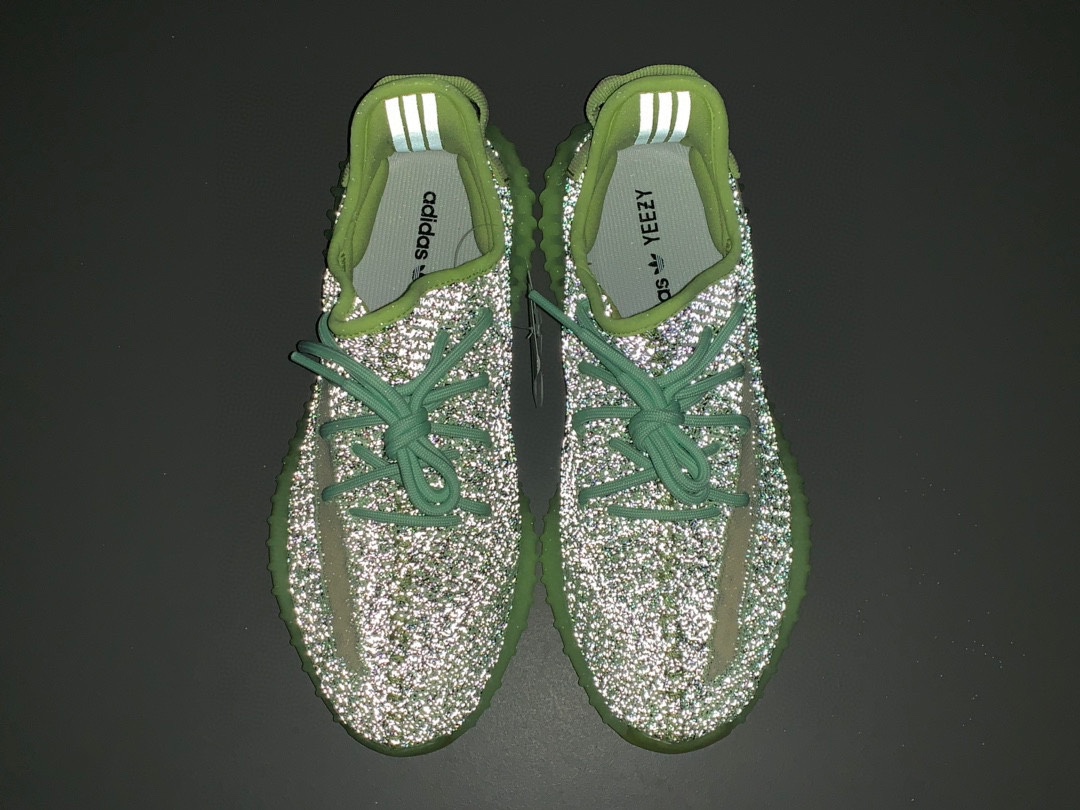 【OG版：椰子350V2】 黑綠滿天星  Adidas