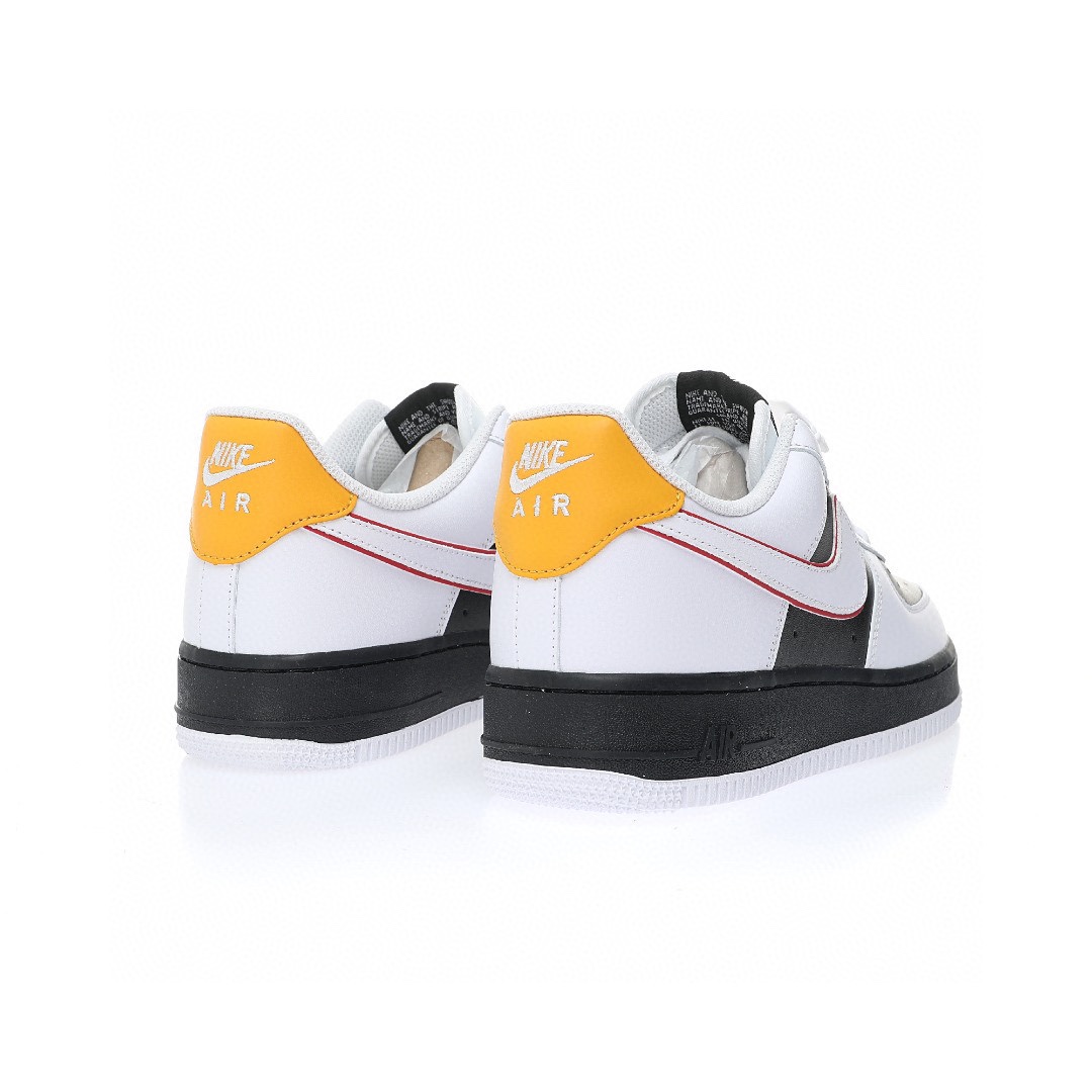 Nike Air Force 1 “皮革白黑黃李小龍”