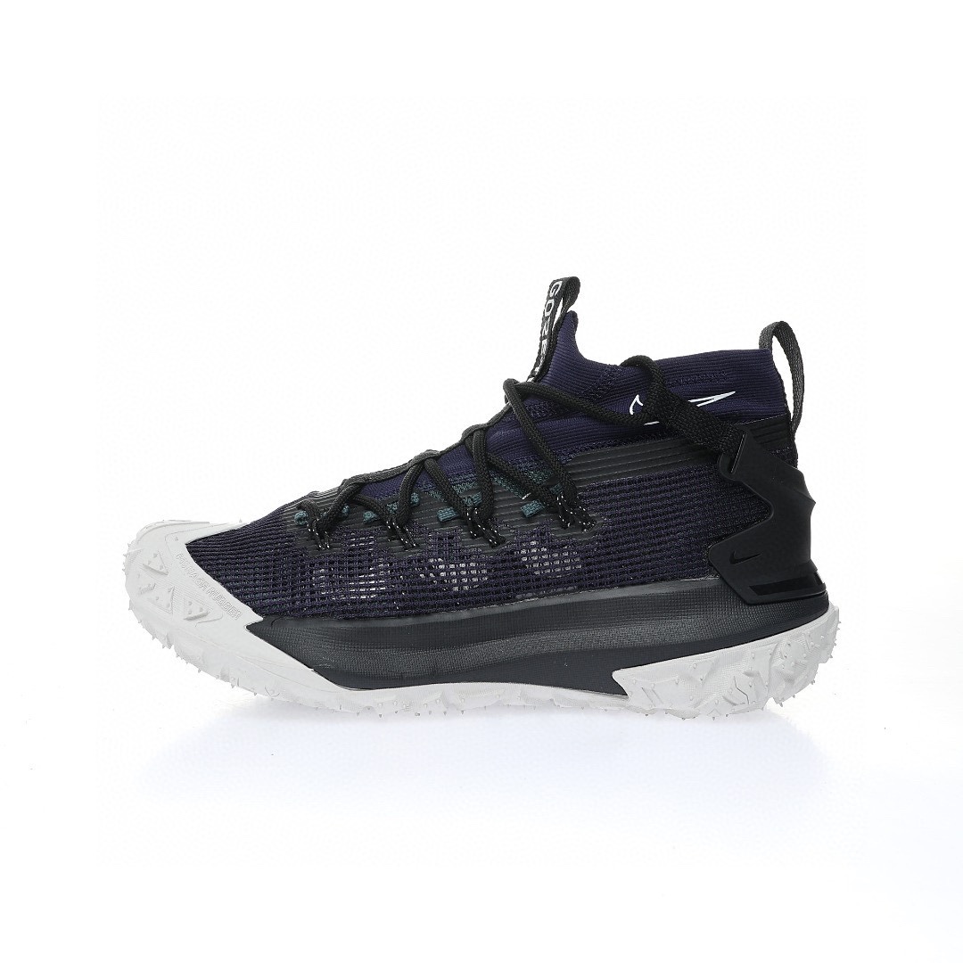 NIKE ACG Mountain Fly GTX SE Mid"Midnight Blue/Grey"ACG山脈2代系列中幫戶外登山越跑徒步休閒運動鞋「網布午夜暗藍淺灰」