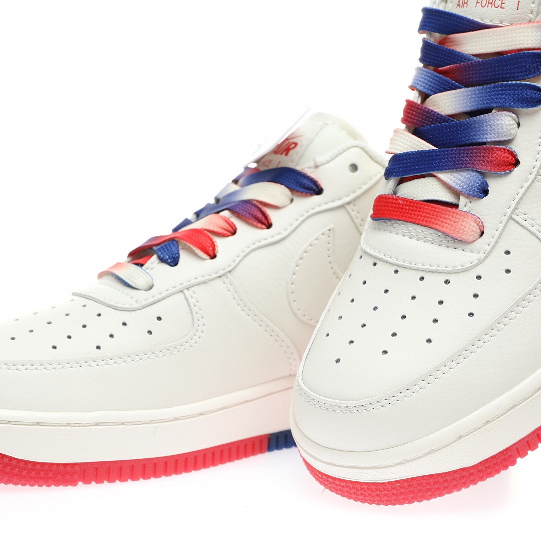 Nike Air Force 1 「76人米白深藍紅迷你雙鈎子」