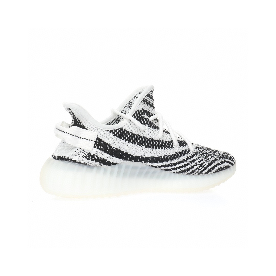 Kanye West x Adidas Yeezy Boost 350 V2"Zebra 「斑馬白黑紅字」