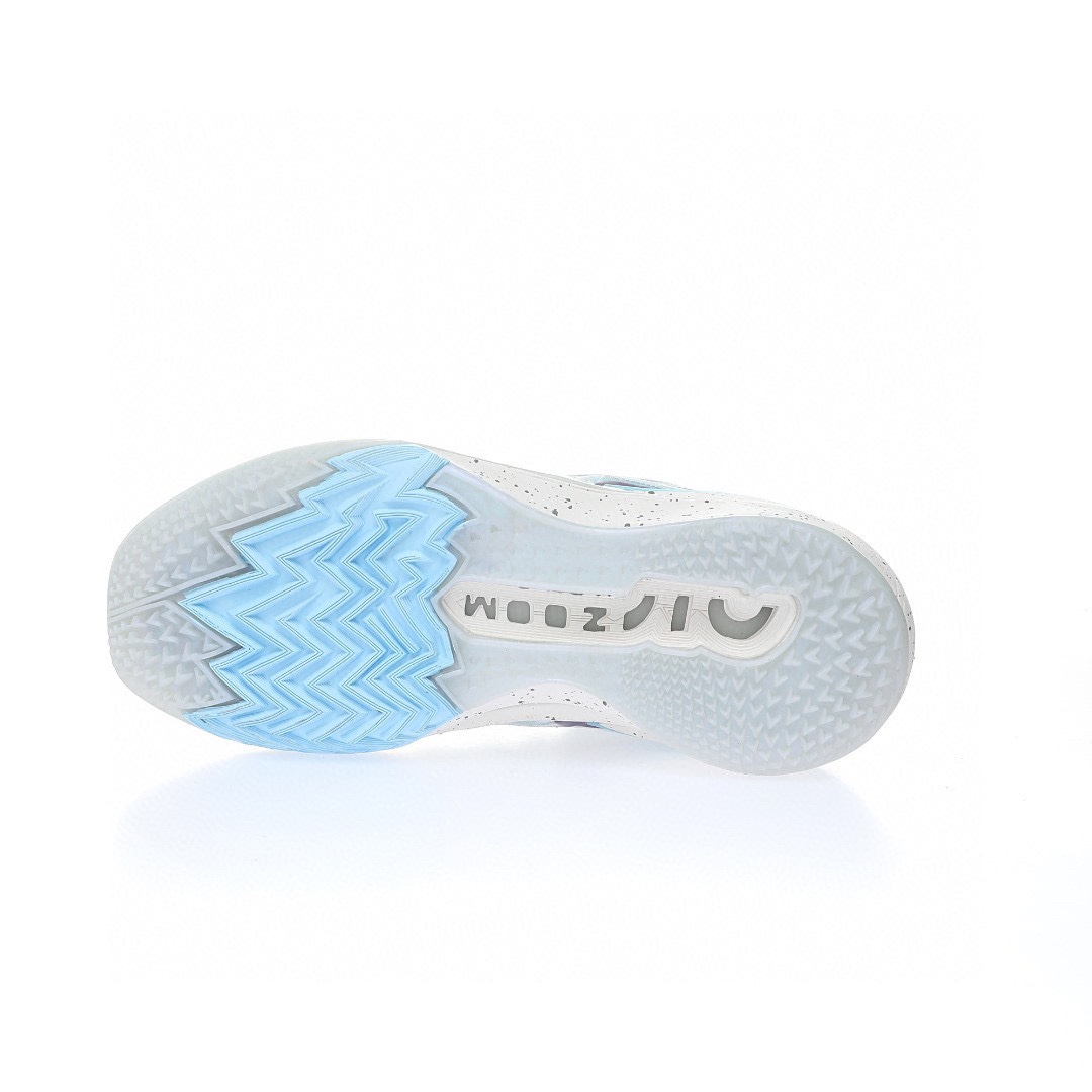 Nike Air Zoom GT Cut 2 EP"Dare To Fly"超跑級2代低幫休閒運動籃球鞋「冷藍白」