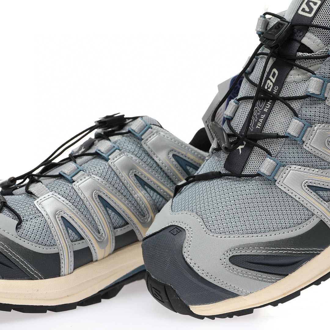 Salomon XA Pro 3D GTX"Quarry/Sand/Blue"XA專業型系列潮流越野機能戶外休閒運動跑步鞋「深灰藍銀」