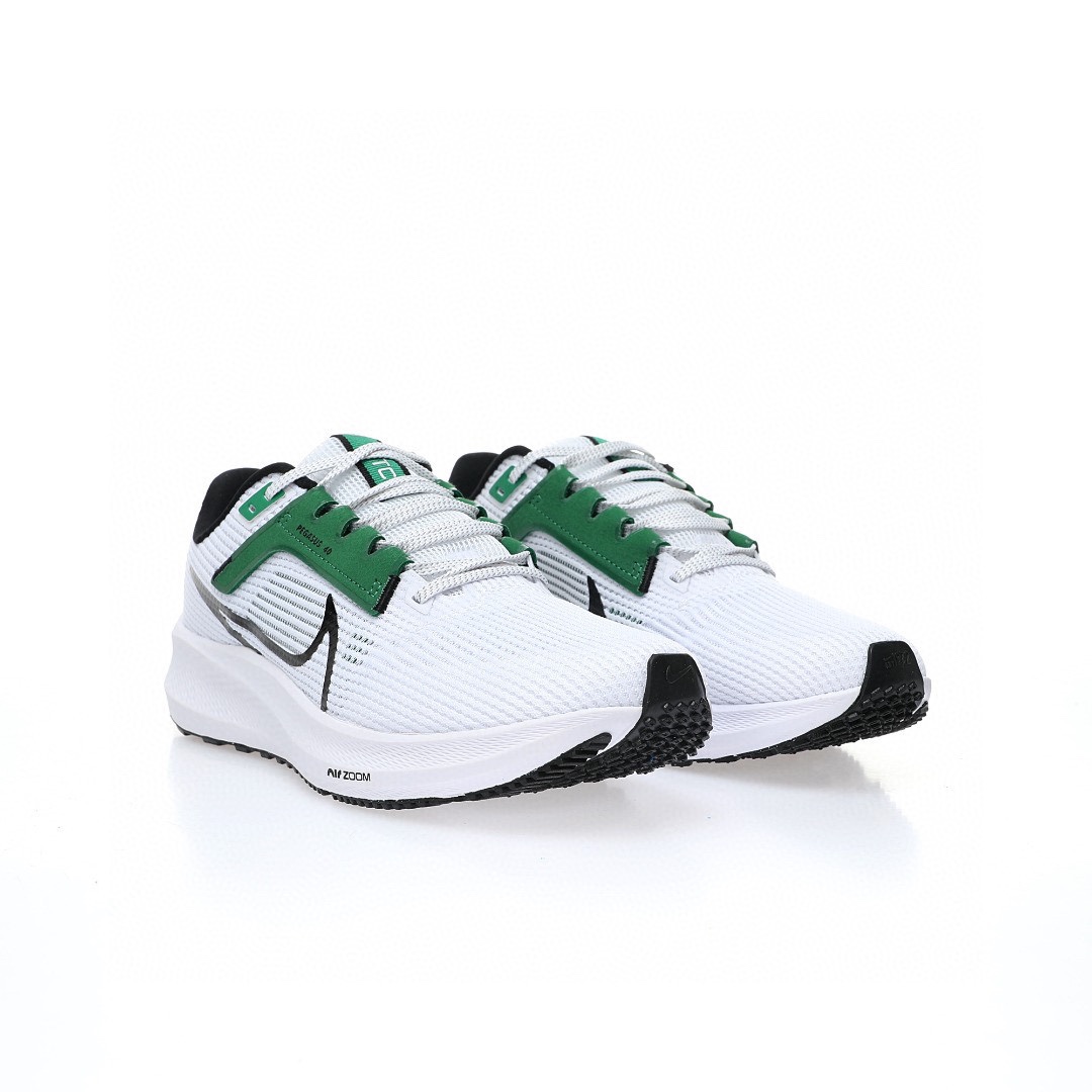 Nike Air Zoom Pegasus 40 Wide"Oregon Track Club"40代超級飛馬渦輪增壓馬拉松休閒運動慢跑鞋「網織白綠黑鈎子」