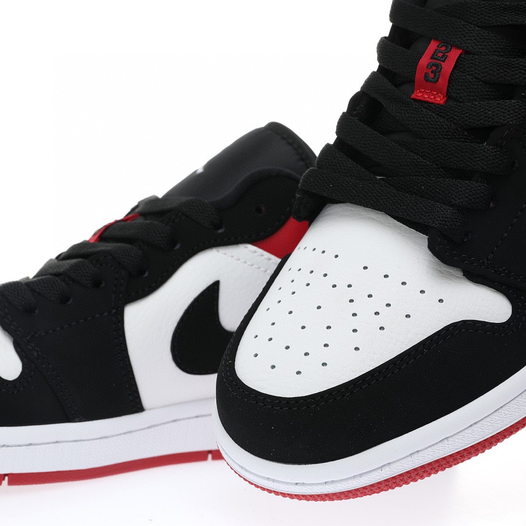 Nike Air Jordan 1 “低幫黑紅腳趾”