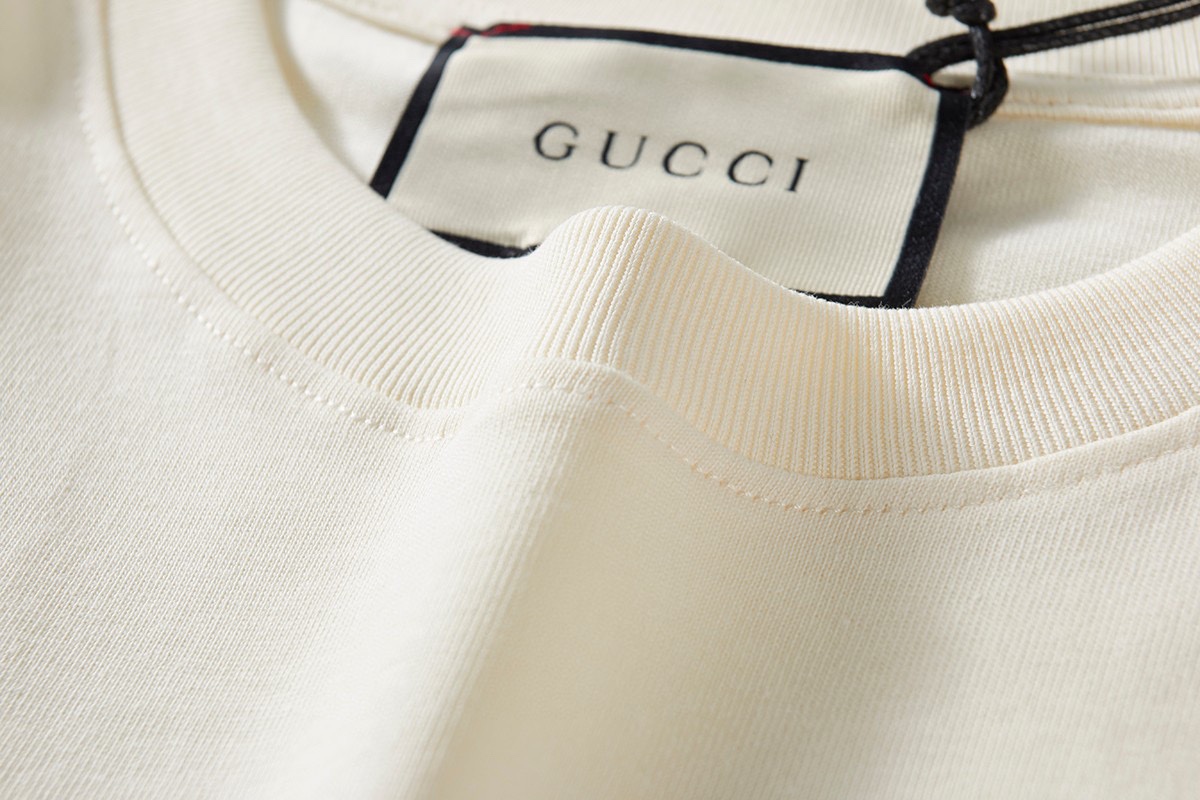 G9012 Gucci古馳 2023春夏新款 定制260g雙紗純棉面料