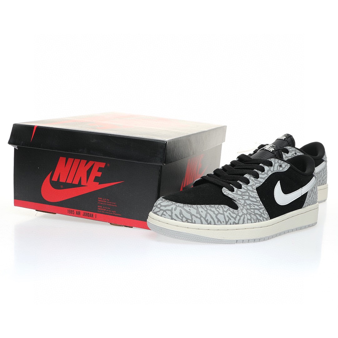 Nike Air Jordan 1 “黑灰爆裂紋”