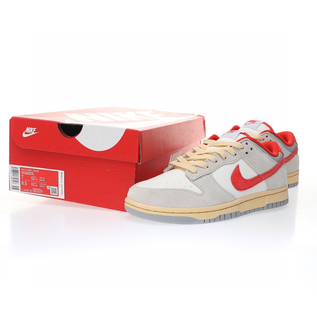 Dunk Low “淺灰白紅氧化”