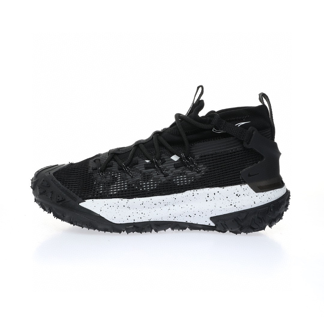 NIKE ACG Mountain Fly GTX SE Mid"Black/White"ACG山脈2代系列中幫戶外登山越跑徒步休閒運動鞋「網布黑白潑墨」