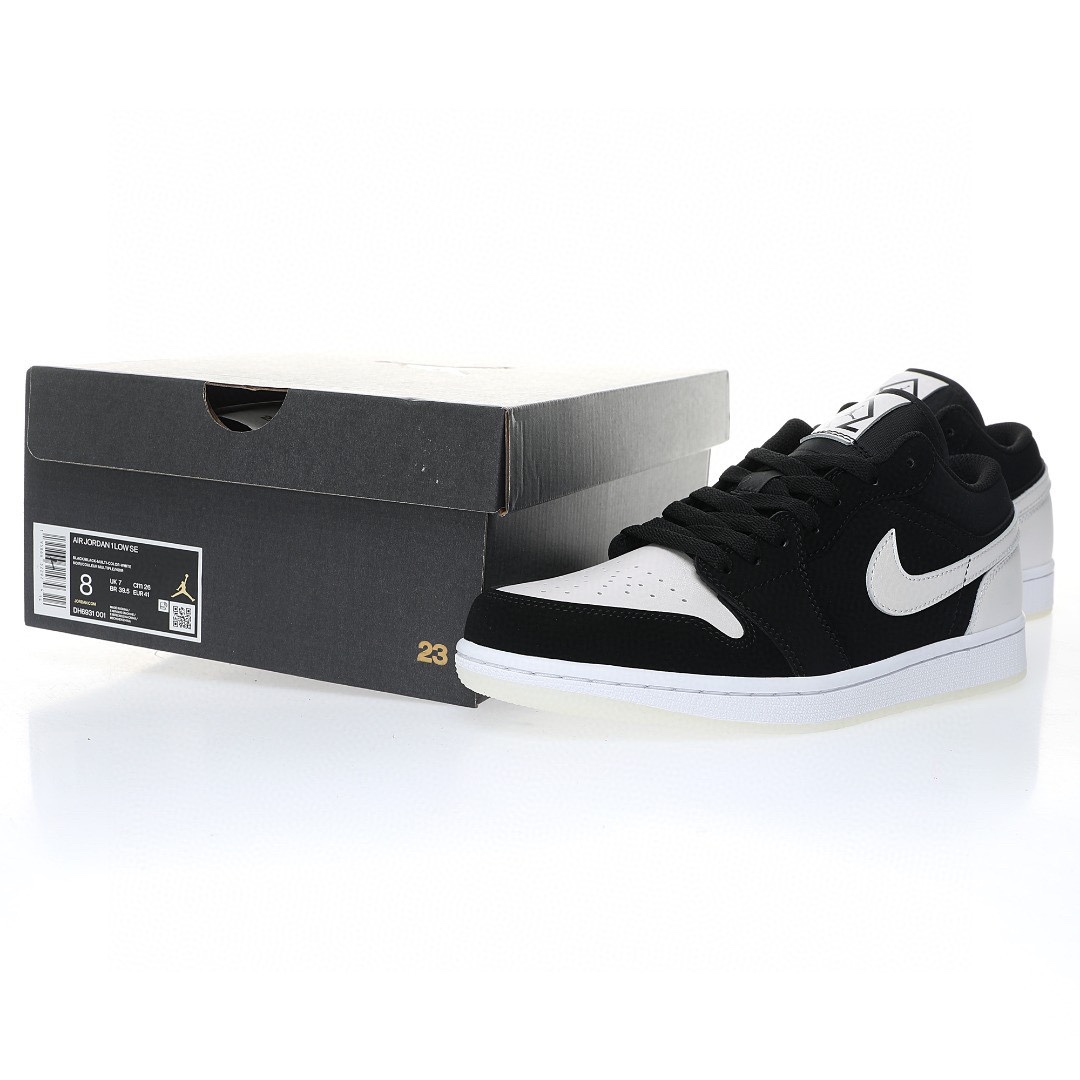 Nike Air Jordan 1 “黑珍珠白熊貓水晶底”