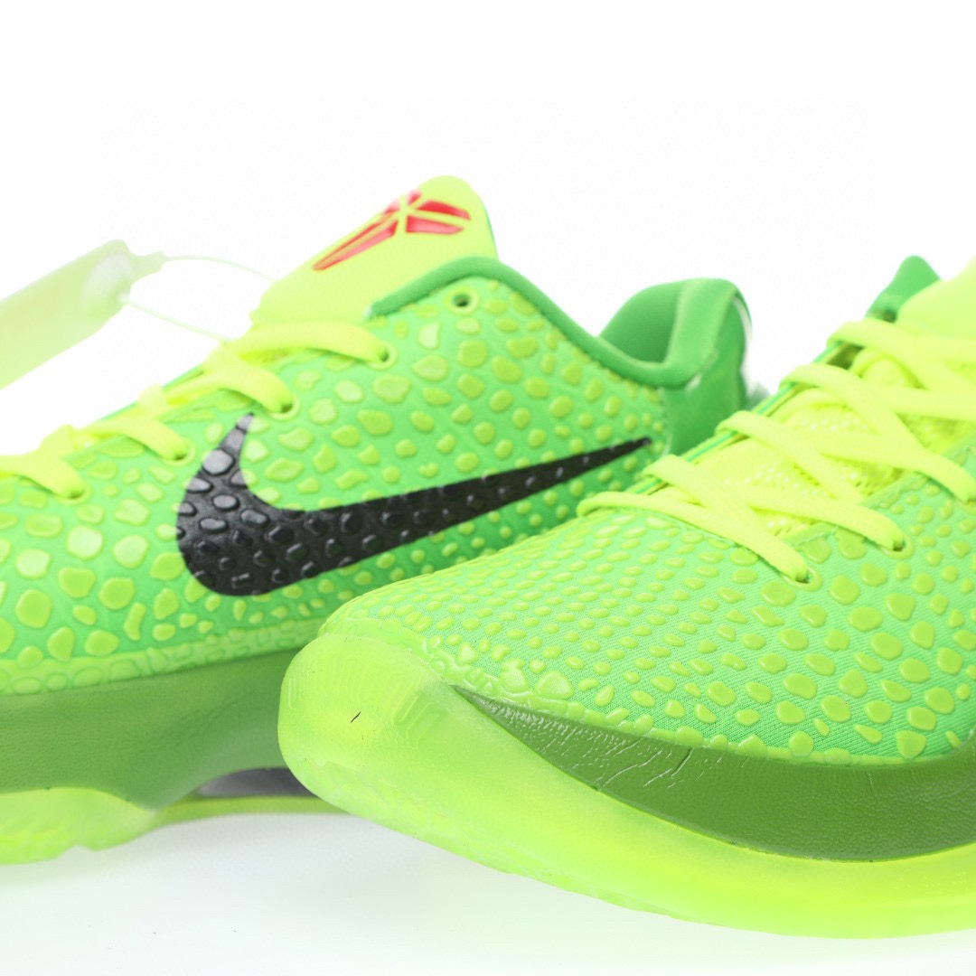 Nike ZOOM Kobe VI"Grinch"ZK6科比六代低幫運動籃球鞋「青蜂俠綠蛇聖誕」