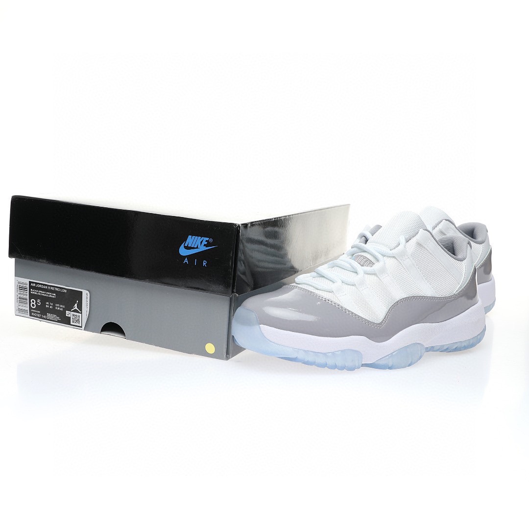 AJ11代邁克爾·喬丹低幫運動文化籃球鞋“酷灰2.0”