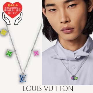 23SS🥳》LOUIS VUITTON／LV INSTINCT NECKLACE ネックレス🌈