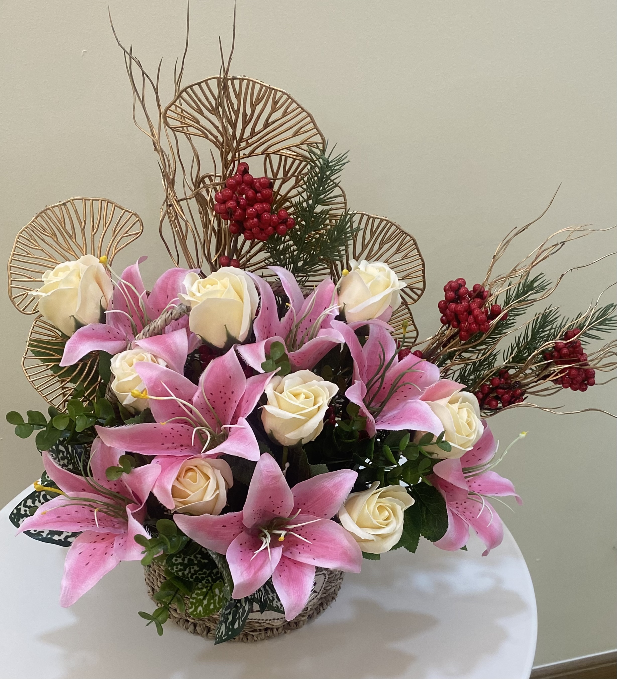 人造花卉装饰系列-01-01 Lovely Florist - Artificial Flower Arrangement Series