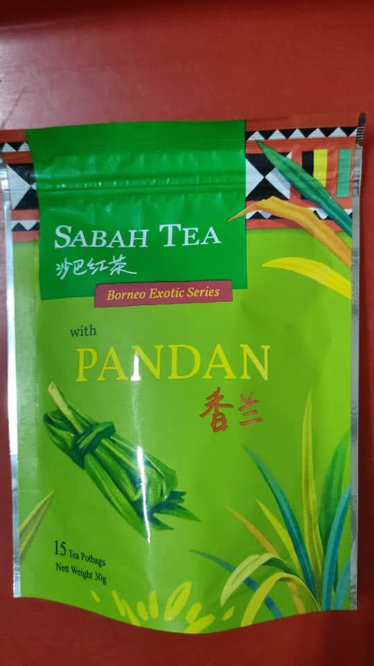 班兰叶茶 (Sabah Tea With Pandan )