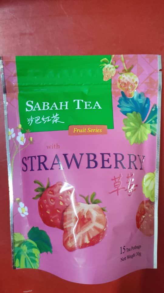 草莓茶 (Sabah Tea With Strawberry )