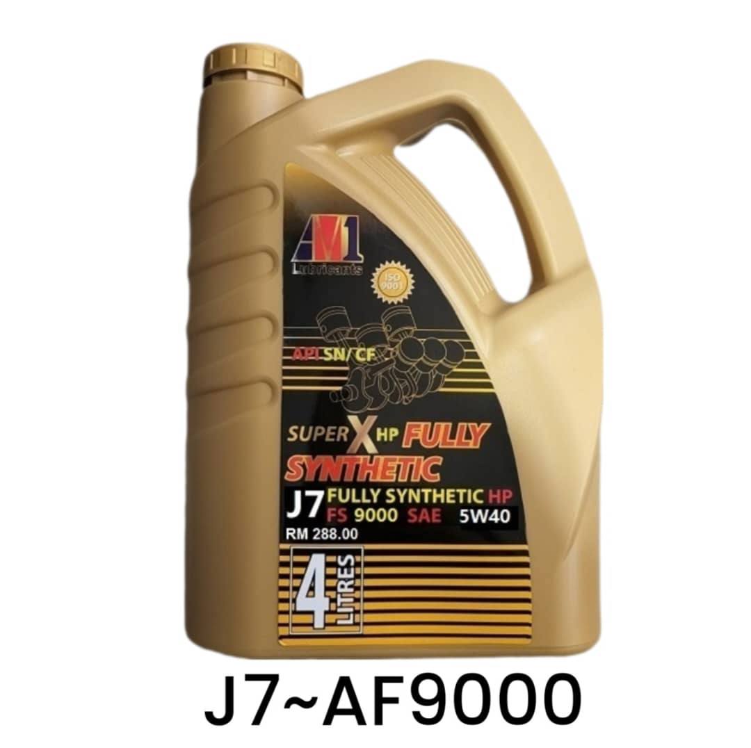 元师 J7 高性能润滑 AM1 LUBRICANTS  J7  FS9000  SAE 5W40