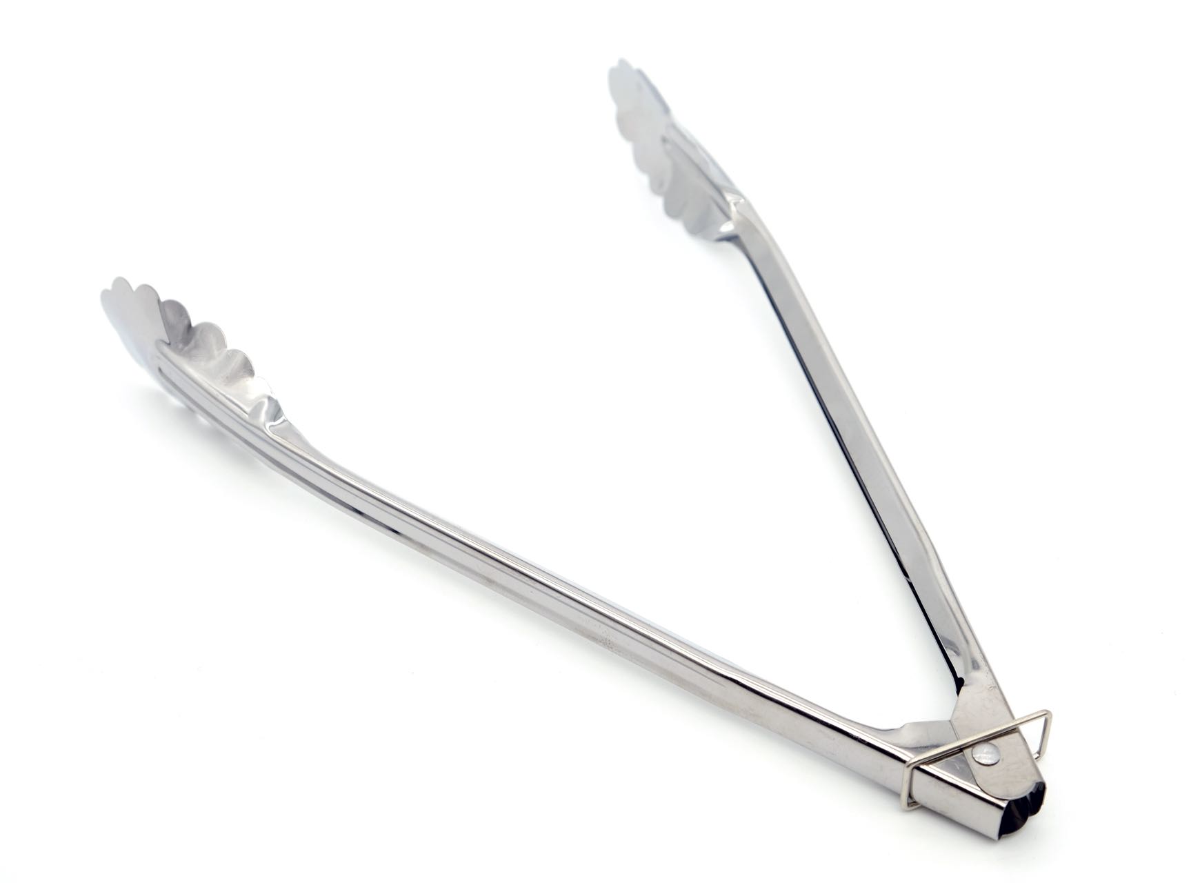 Stainless Steel BBQ Food Tongs for Grilling and Cooking