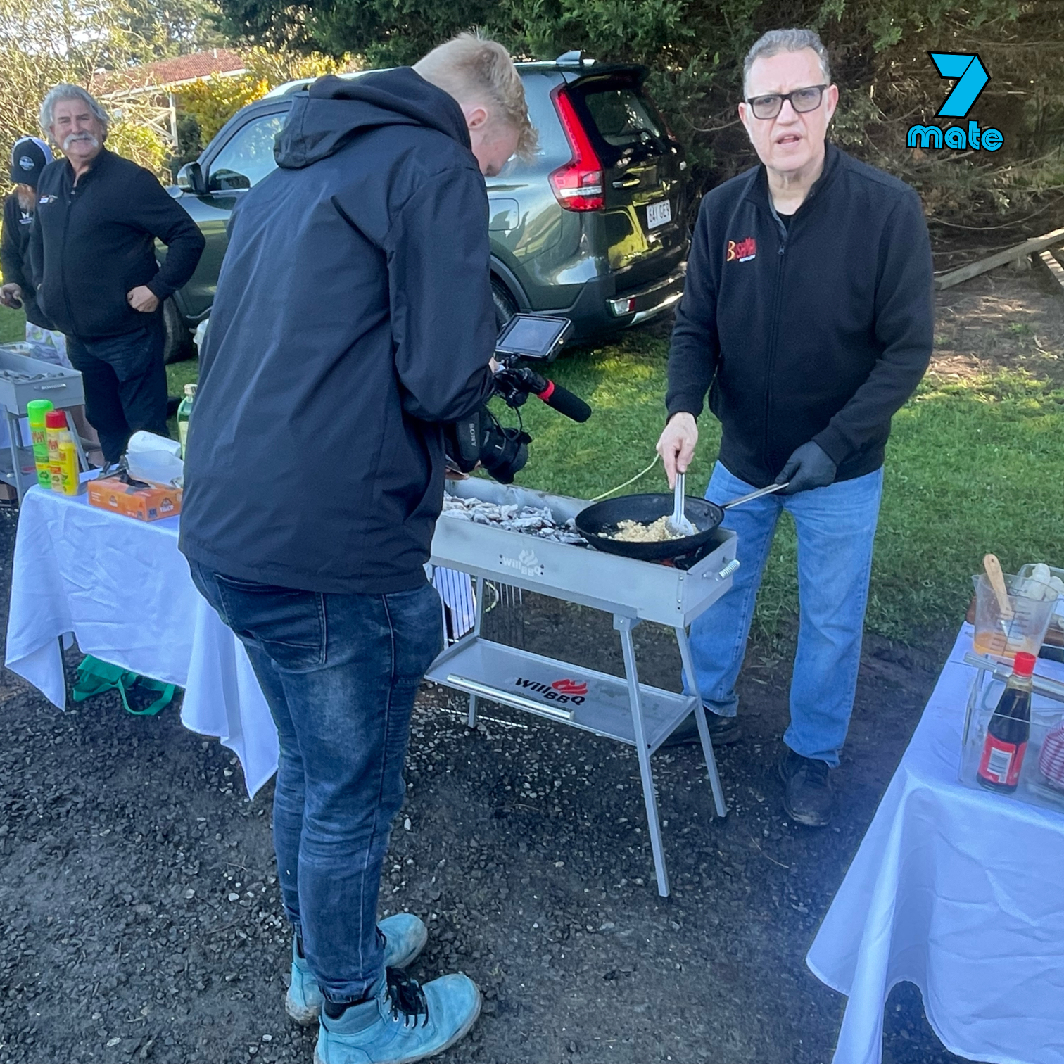 WillBBQ Commercial 100(L)x35(W)cm Charcoal BBQ Portable Hibachi Grill