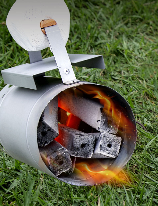 Fire Starter BBQ Charcoal Chimney Thick BucketWill BBQ Supply AUstralia