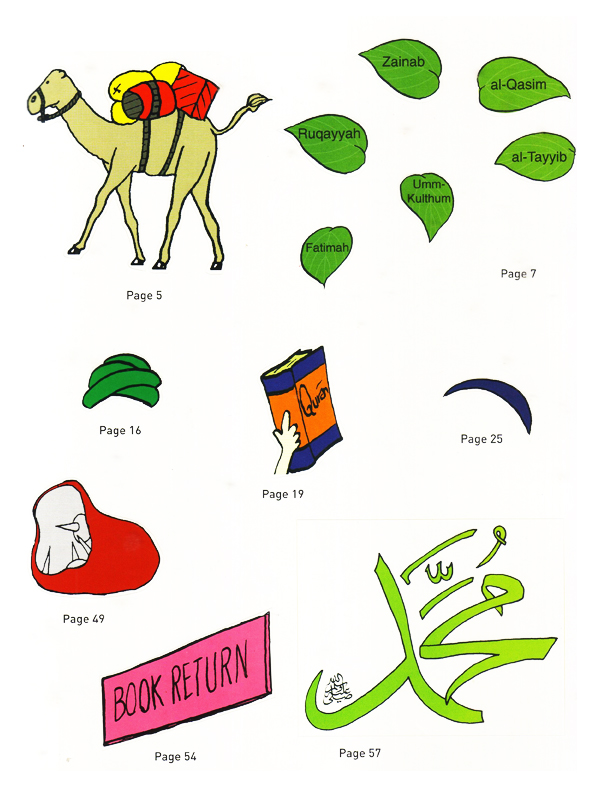 The Life and Saying of Rasulullah s.a.w. (Colouring Book with Stickers