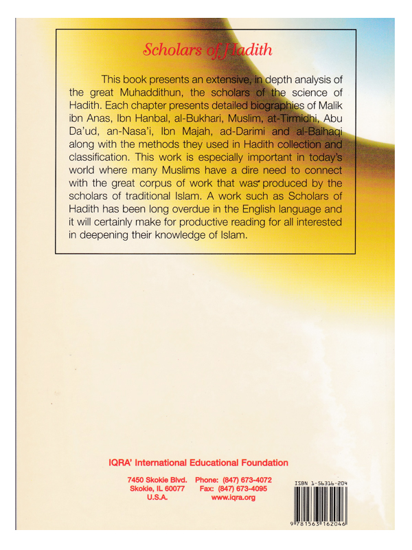 Scholars of Hadith