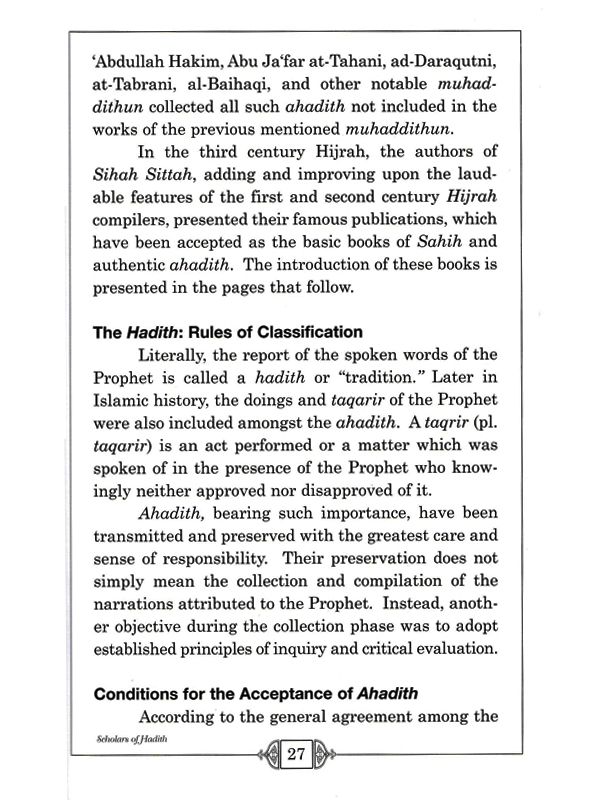 Scholars of Hadith