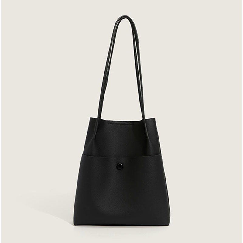 Women's Long Strap Tote Bags in Vegan Leather