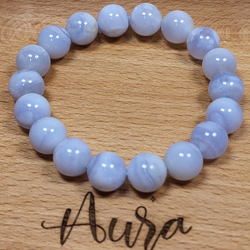 SG LOCAL - AURA HAVEN Blue Lace Agate Bracelet