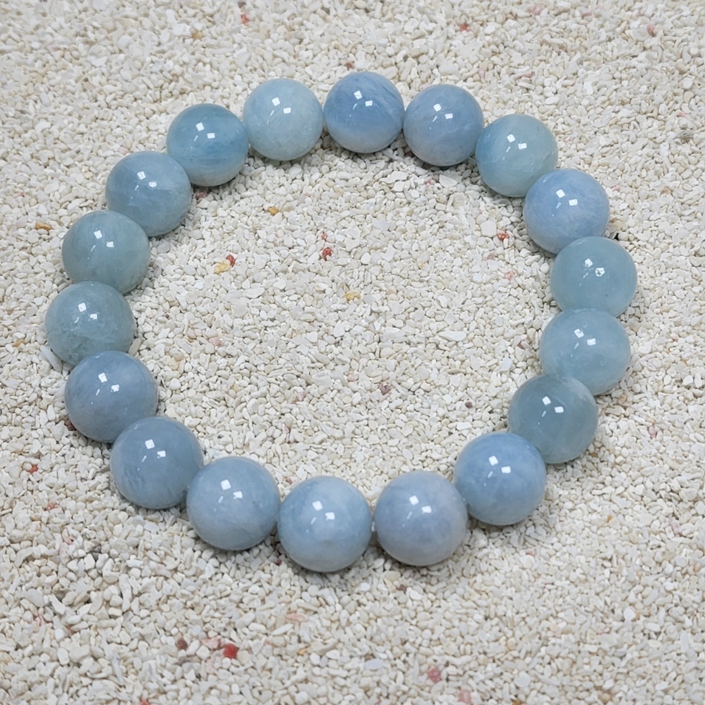 SG LOCAL - AURA HAVEN Premium Natural Aquamarine Bracelet