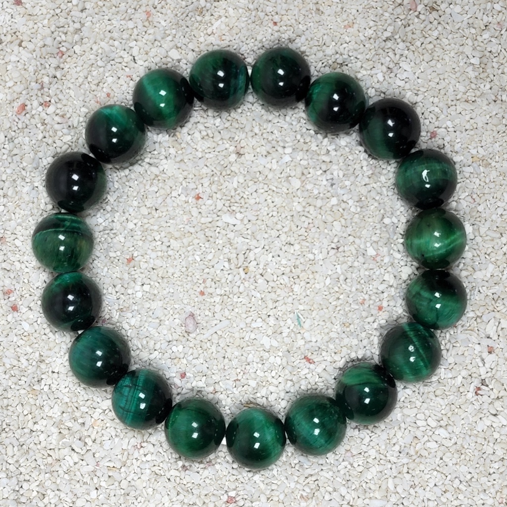 SG LOCAL - AURA HAVEN Green Tiger Eye Bracelet