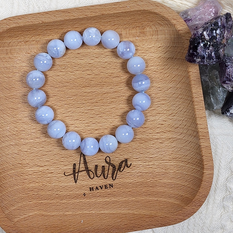 SG LOCAL - AURA HAVEN Blue Lace Agate Bracelet