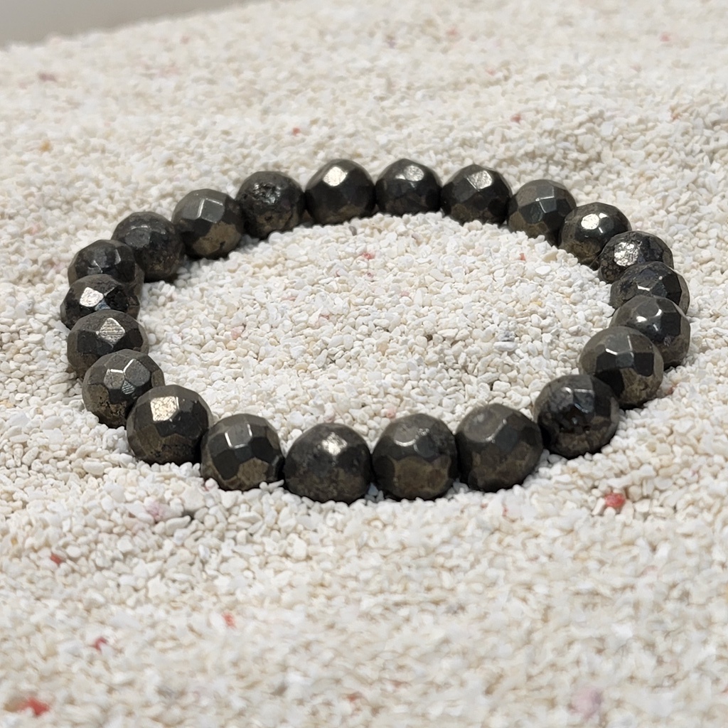 SG LOCAL - AURA HAVEN Faceted Pyrite Bracelet
