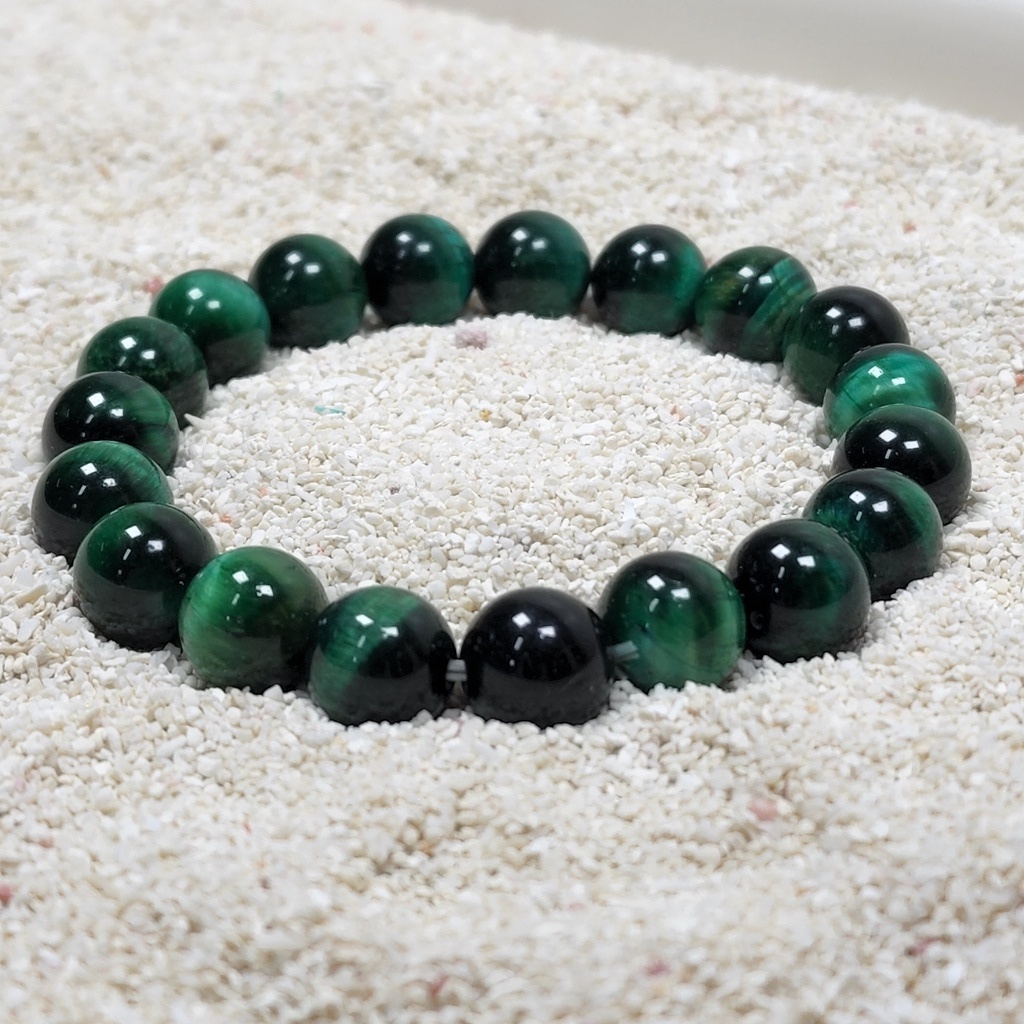 SG LOCAL - AURA HAVEN Green Tiger Eye Bracelet
