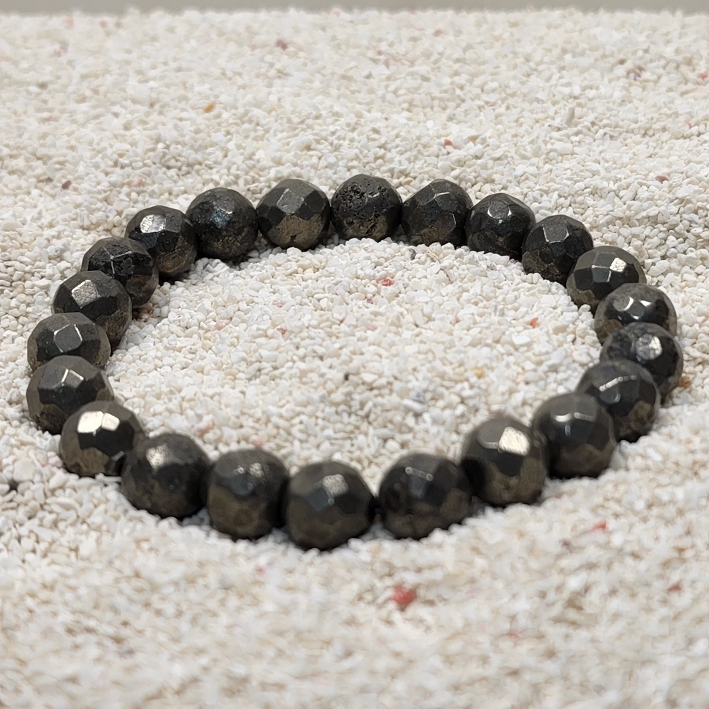 SG LOCAL - AURA HAVEN Faceted Pyrite Bracelet