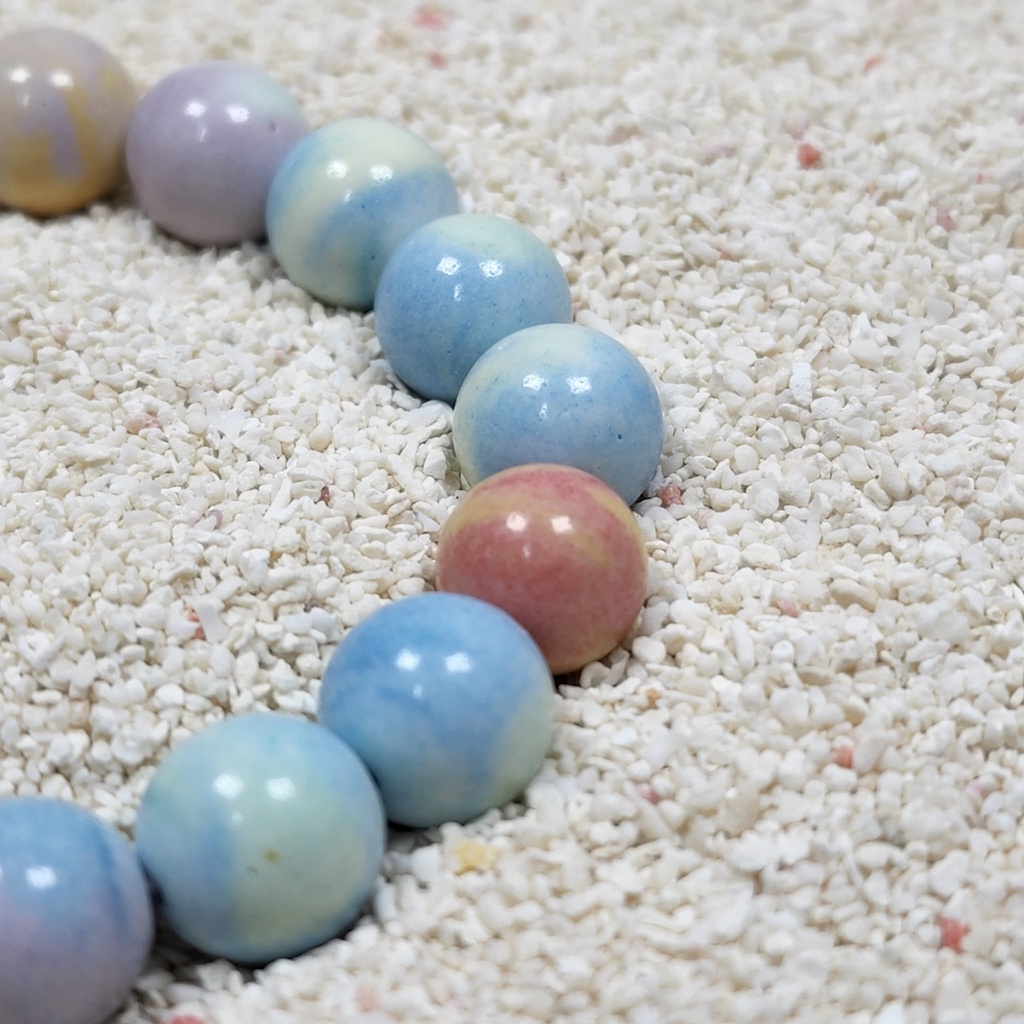 SG LOCAL - AURA HAVEN Natural Alashan Rainbow Stone Bracelet