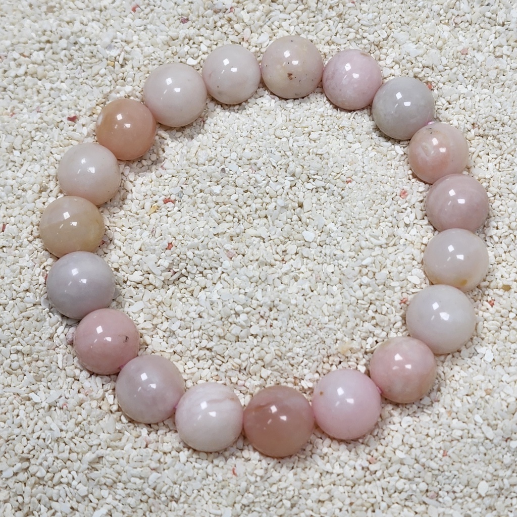 SG LOCAL - AURA HAVEN Natural Pink Opal Bracelet