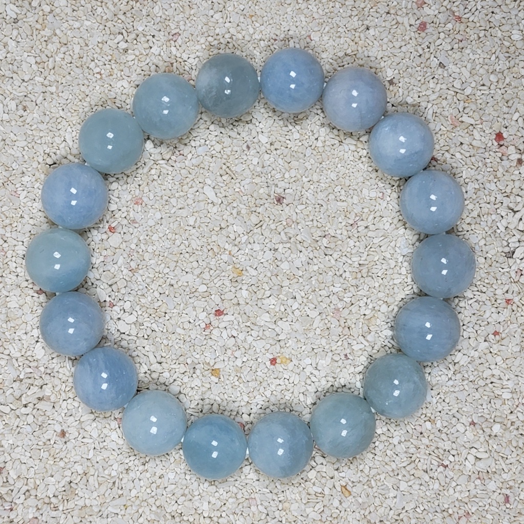 SG LOCAL - AURA HAVEN Premium Natural Aquamarine Bracelet