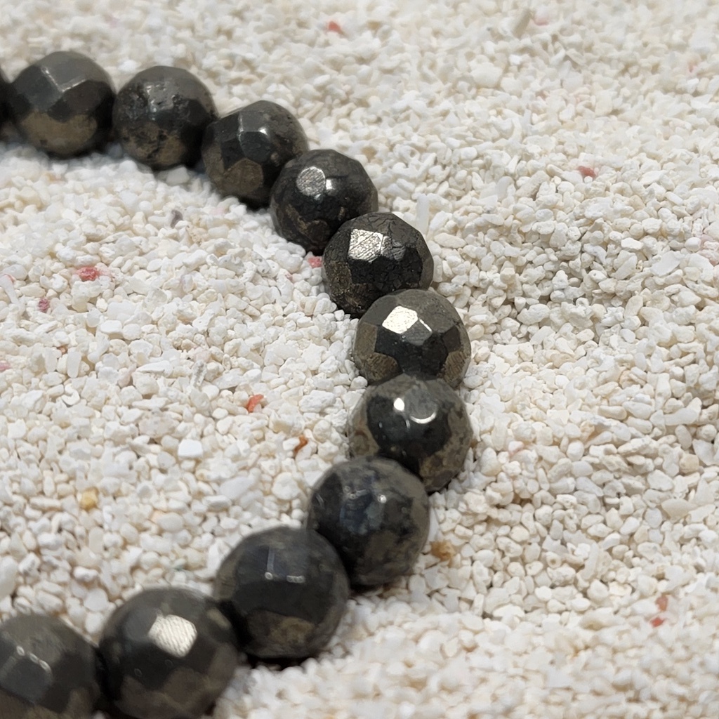 SG LOCAL - AURA HAVEN Faceted Pyrite Bracelet