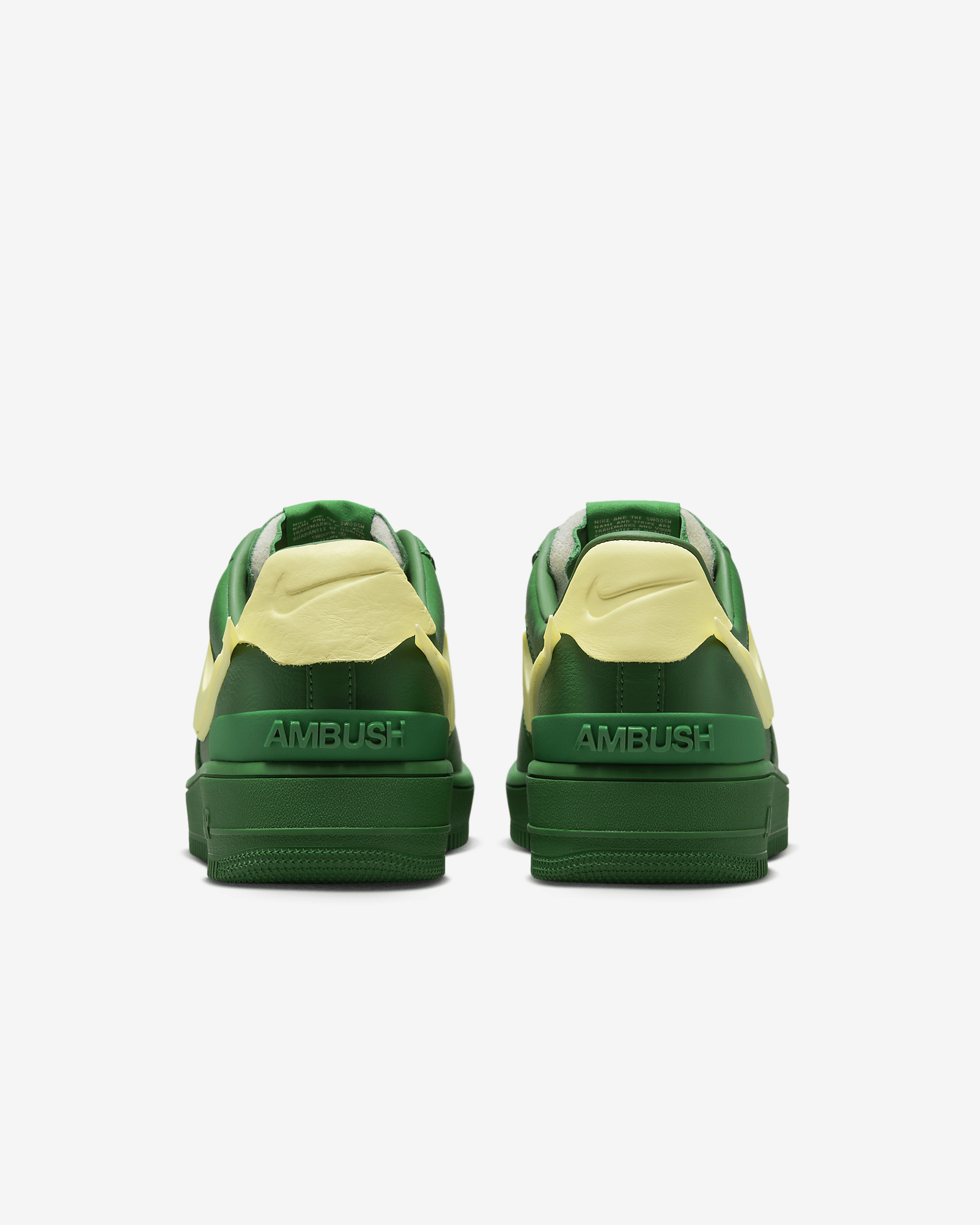 ナイキ エア フォース 1 LOW x アンブッシブラック グリーン