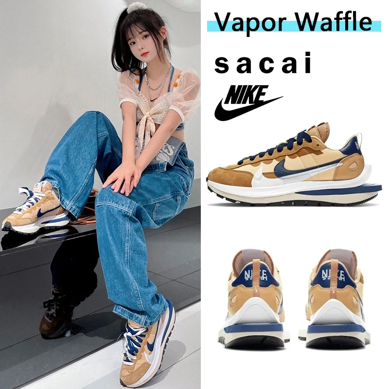 sacai x ナイキ VaporWaffle''Sesameand Blue Void''