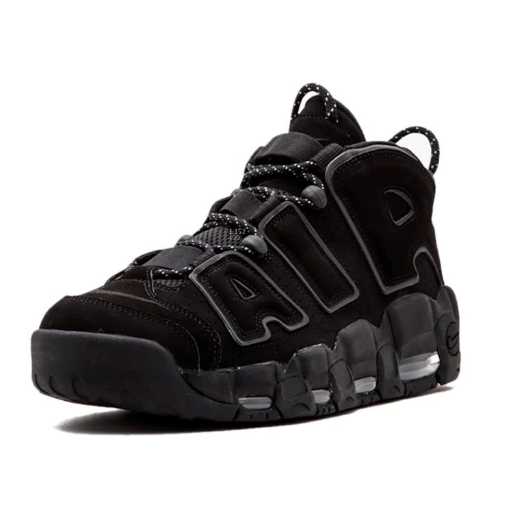 NIKE ナイキ AIR MORE UPTEMPO '96 エア モア アップテンポ 96 メンズ レディース スニーカー Black/Reflective ブラック/リフレクティブ【限定モデル】