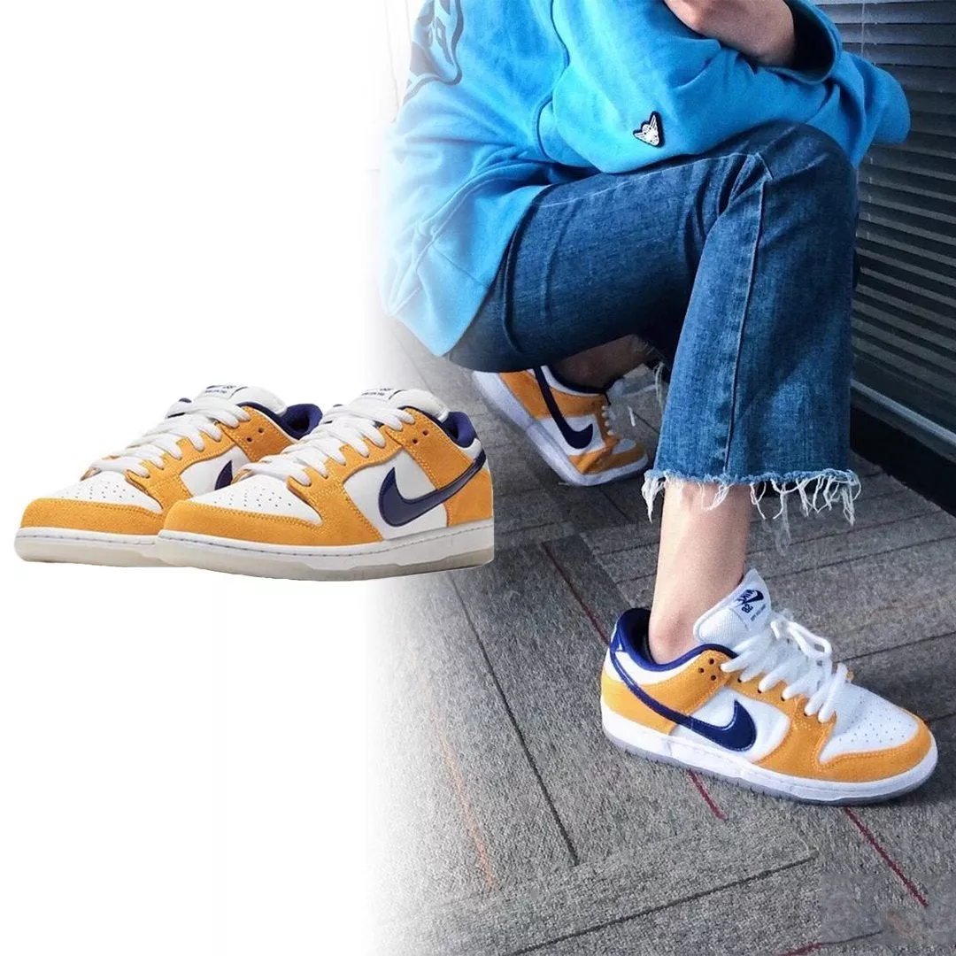 SB DUNK LOW PRO LASER ORANGE紫金「BQ6817-800」