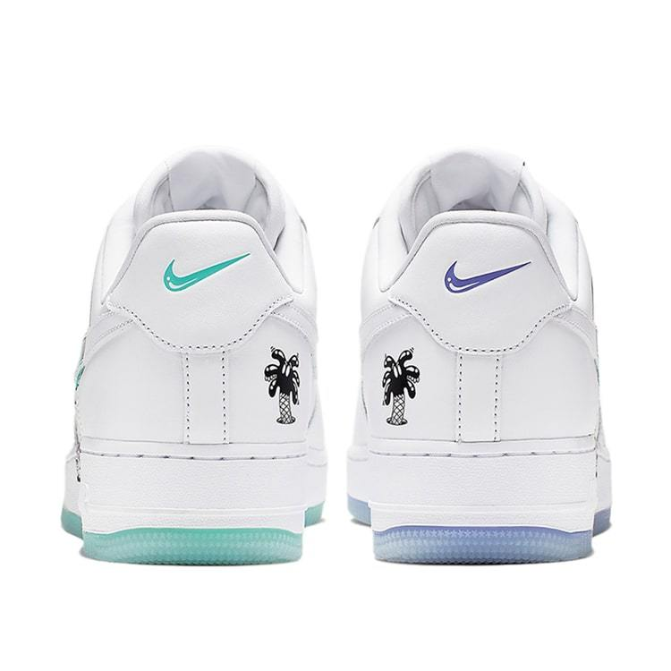 ナイキ スティーブン・ハリントン×エア フォース ワン ロー フライレザー "アース デイ" メンズ レディース スニーカー【限定完売モデル】