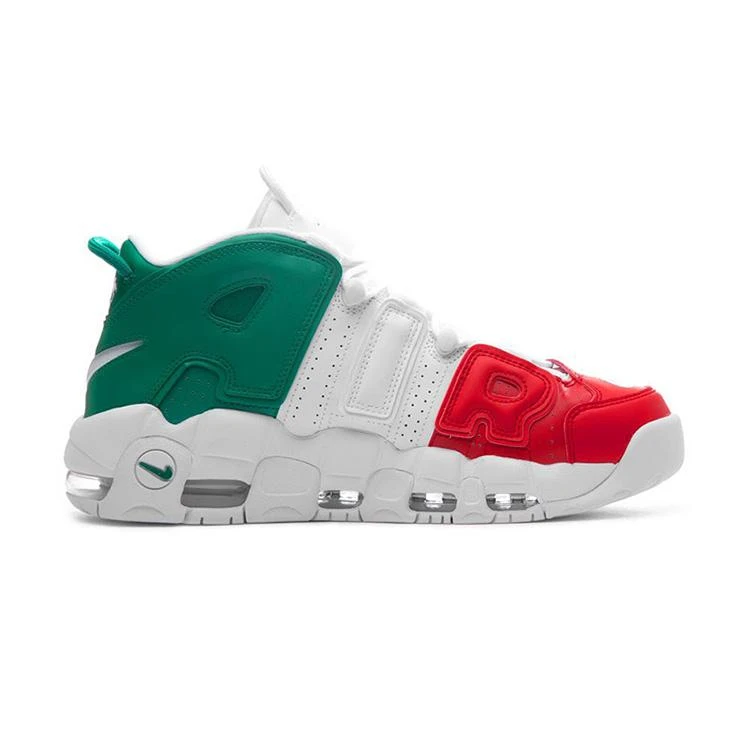 NIKE ナイキ AIR MORE UPTEMPO 96 'INTERNATIONAL' FRANCE QS エアモアアップテンポ96 "インターナショナル" フランス メンズ スニーカー UNIVERSITY RED/WHITE/LUCID GREEN ユニバーシティレッド/ホワイト/ルシードグリーン【海外限定 日本未入荷】