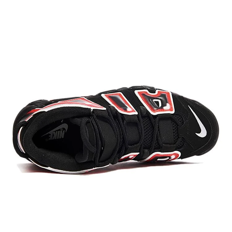 NIKE ナイキ AIR MORE UPTEMPO 'LASER CRIMSON' エア モア アップテンポ "レーサー クリムゾン" メンズ スニーカー BLACK/WHITE-LASER CRIMSON ブラック/ホワイト-レーサークリムゾン【海外展開 日本未入荷】